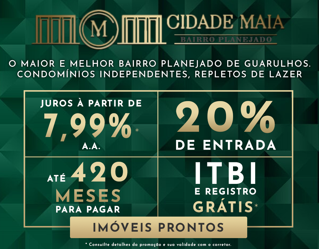 EZTEC GRAN MAIA | APARTAMENTOS E STUDIOS EM GUARULHOS | LAZER COMPLETO | ENTREGA EM SETEMBRO DE 2023 | FINANCIAMENTO DIRETO COM A CONSTRUTORA